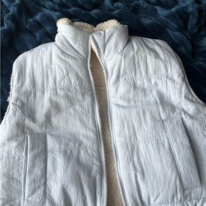 Thread & Supply Cream Quilted Vest